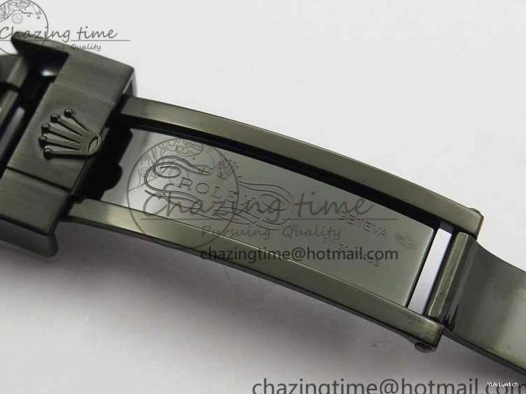 1:1 V6F Blaken Best 904L Date Submariner PVD Edition A2824 0322